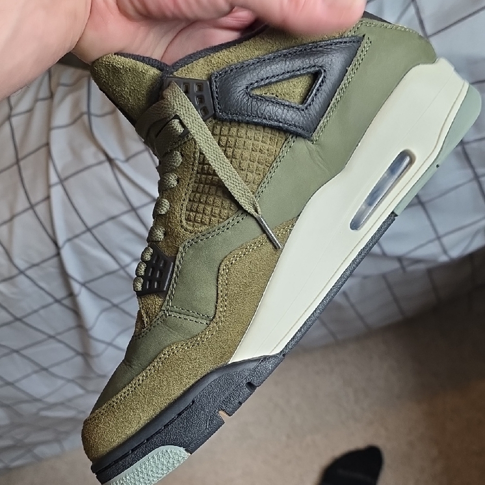 Jordan Olive Green Men's Sneakers - Picture 11 of 14